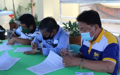 MOA Signing Ceremony Between Pangasinan State University, Tuliao National High School, and Tuliao Barangay Council