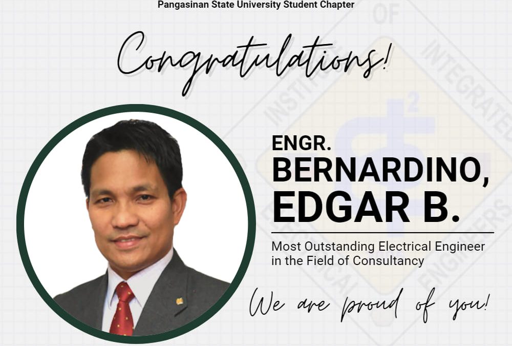 First Licensed Professional Electrical Engineer and ASEAN Engineer from PSU Urdaneta