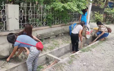 CAE, COC studs up for barangay-based clean-up drive