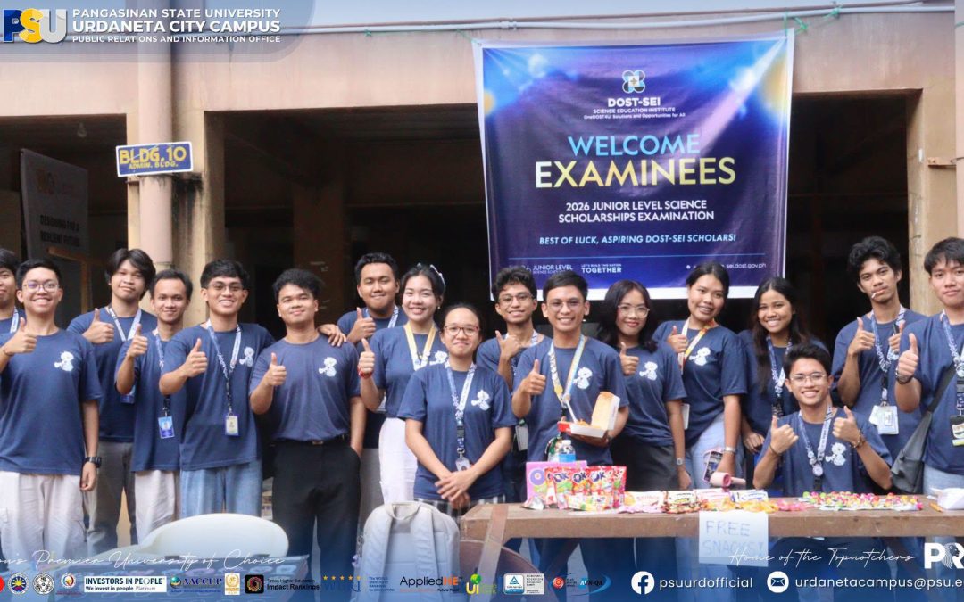Successfully Conducted 2026 DOST-SEI Junior Level Science Scholarships Examination
